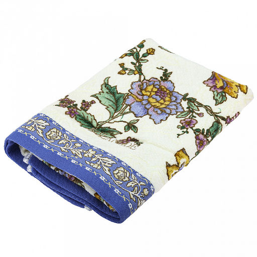 Япония-2011 Полотенце махровое 70х140см, плотность 300гр/м2, 100% хлопок, Вдохновение, синий, Bolangde (Китай) - Домашняя Мода фото 4