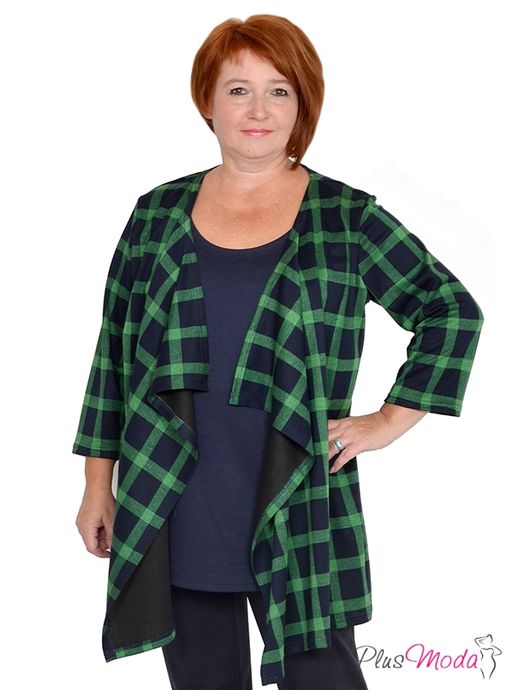 Кардиган Модель №967 размеры 44-84 - Plusmoda фото 8