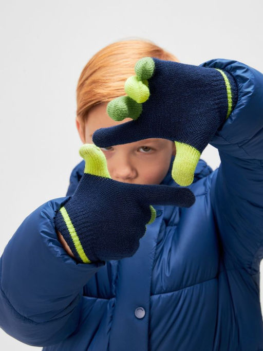 ACOOLA / Перчатки детские Azalea темно-синий  фото 3
