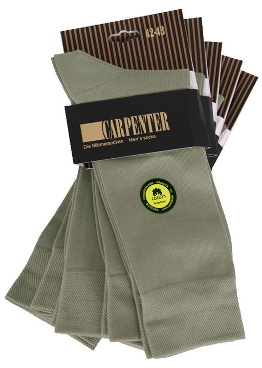 Носки мужские (в упаковке 5 пар) CARPENTER Cr-6/14 хаки фото 2