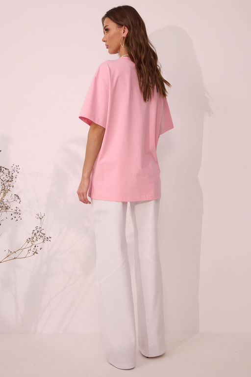 Футболка LYUSHe 4095 розовый  фото 7