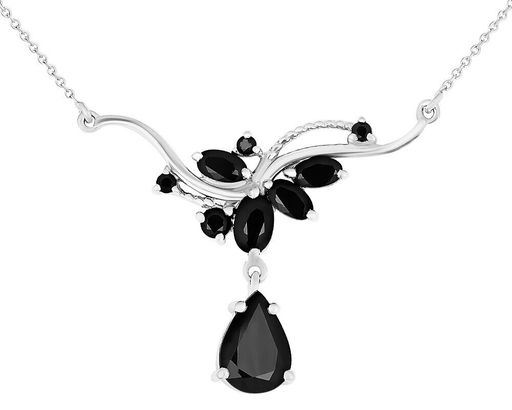 Колье, сапфир корунд, Интарио