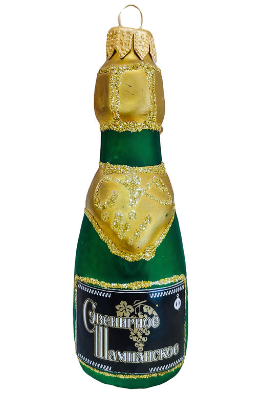 Елочное украшение Шампанское Ф13 - Коломеев фото 2