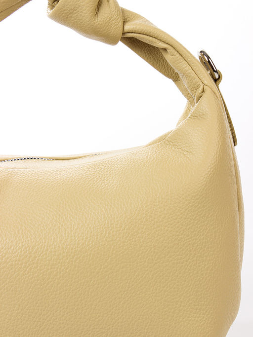 LACCOMA сумка Офелия-Y2005-желто-бежевый эко кожа хлопок  фото 4