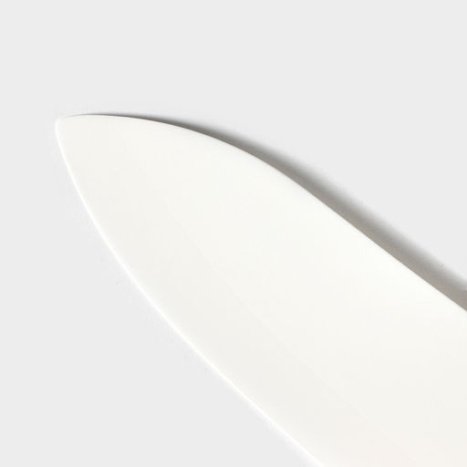 Набор кухонный на подставке Доляна, 5 предметов: ножи 7,5 см, 10,5 см, 13 см, 15 см, овощечистка, цвет голубой  фото 4