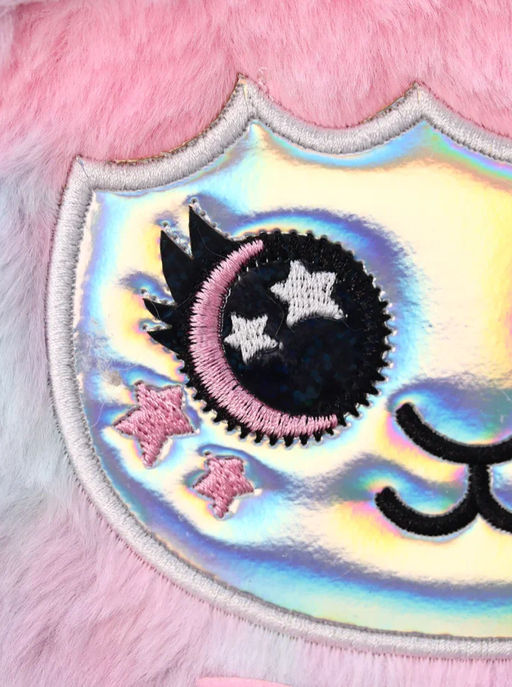 Блокнот плюшевый Funny hare, holography, 21,5х14,5 см, плотность 80 гр.