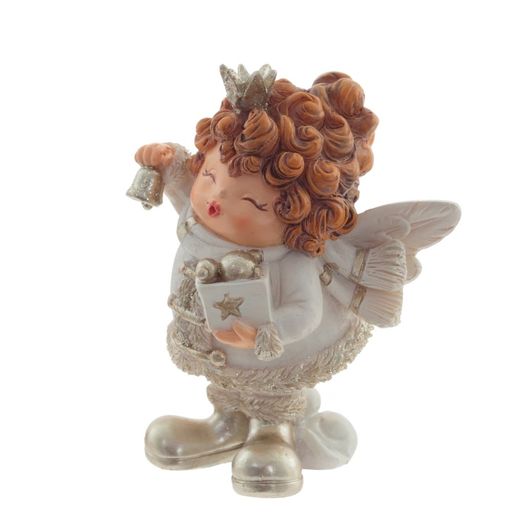 Фигурка декоративная "Ангелочек", L7 W6,5 H9,5 см, 4в.( цена за один вид)