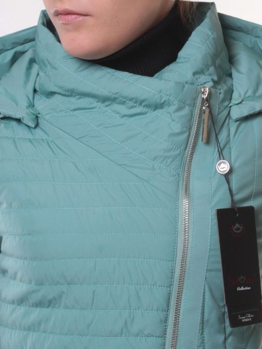 M-7062 Куртка демисезонная женская (100 гр. синтепон) - Фабричный китай фото 4