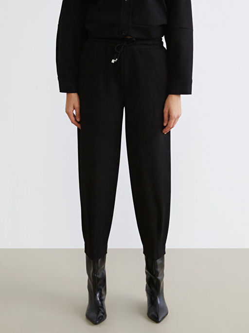 Beli Lastikli S?et G?r?n?ml? Kad?n Jogger Pantolon