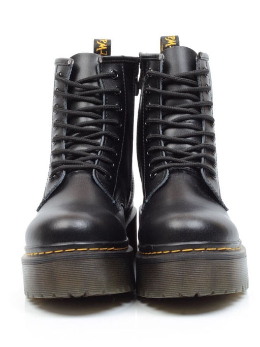 01-B6020-1 BLACK Ботинки демисезонные женские (натуральная кожа)