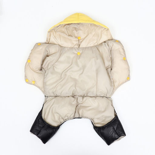 Комбинезон Анорак светоотражающий, размер 10 (ДС 25, ОГ 34, ОШ 24 см), чёрно-жёлтый - Simaland фото 10