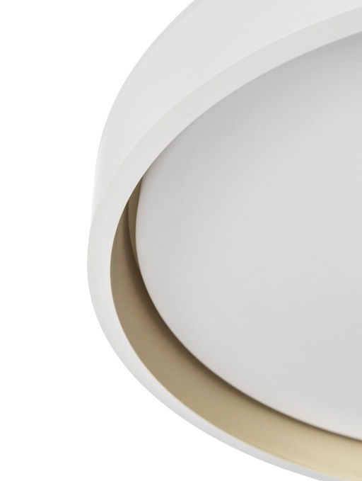 Люстра LED FZ601, 3000-6500К+RGB, 46 Вт, d=39 h=8 см, с ПДУ, белый