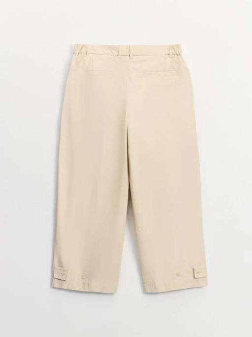 Брюки из хлопка широкого кроя ZR2605042115-61 / Zarina