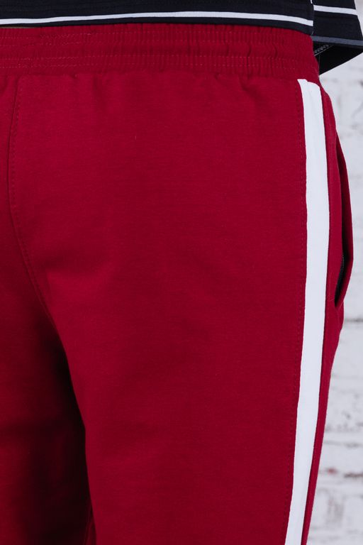 Брюки спортивные 
 3.MM054B-красный