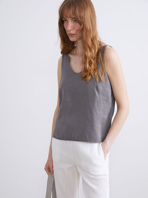 V Yaka Modal Kar???ml? Bluz