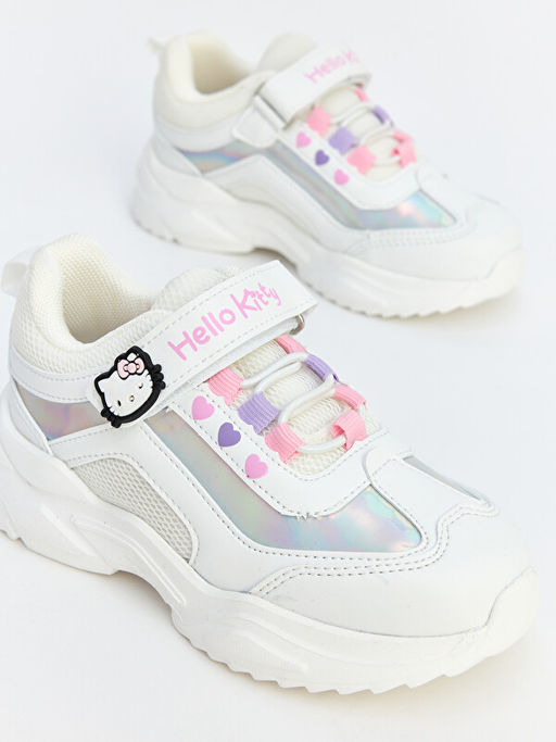 Hello Kitty Bask?l? KIz ?ocuk Spor Ayakkab?