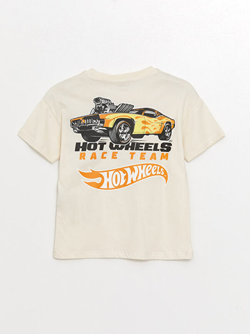 Bisiklet Yaka K?sa Kollu Bask?l? Erkek Bebek Ti??rt - Waikiki фото 2