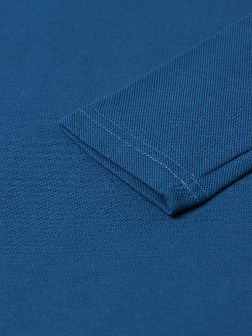 Футболка с длинным рукавом мужская MINAKU синяя, р-р 46