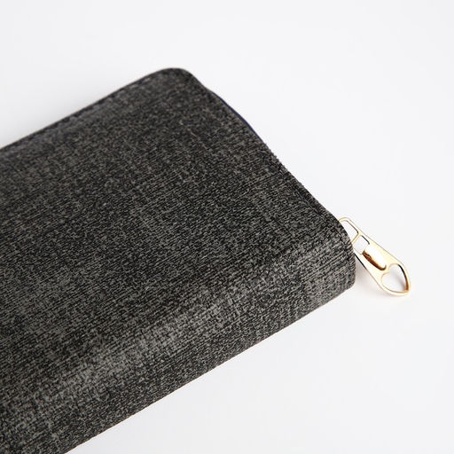 Кошелёк на молнии, цвет серый - Simaland фото 3