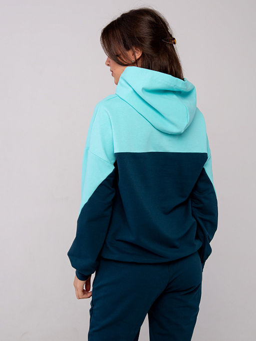 РАСПРОДАЖА Толстовка Софт_370/синий - Ihomelux фото 3