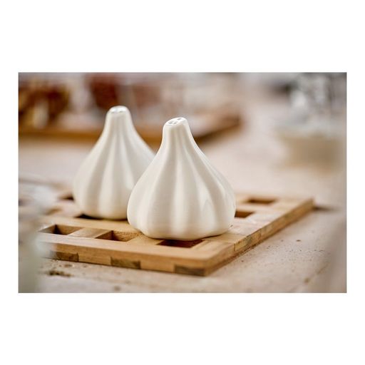 Солонка Walmer Garlic, цвет белый  фото 4