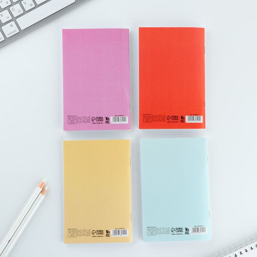 Цена за 4 шт. МИКС блокнотов А6, 32 листа Девушки - Artfox фото 2