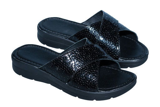 Шлепки женские из натуральной кожи - Dynamic фото 4