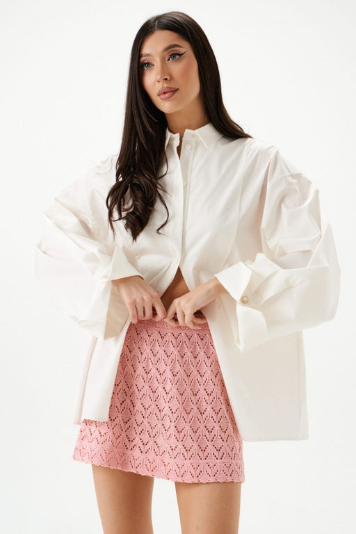 Юбка Annete А1453 из полиэстера и хлопка розовая