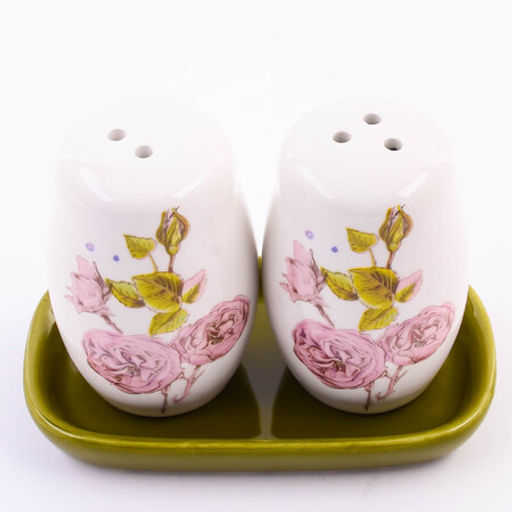 60261 Набор для специй 3пр Розовый сад доломит LR (х72) - Mayer&boch фото 2