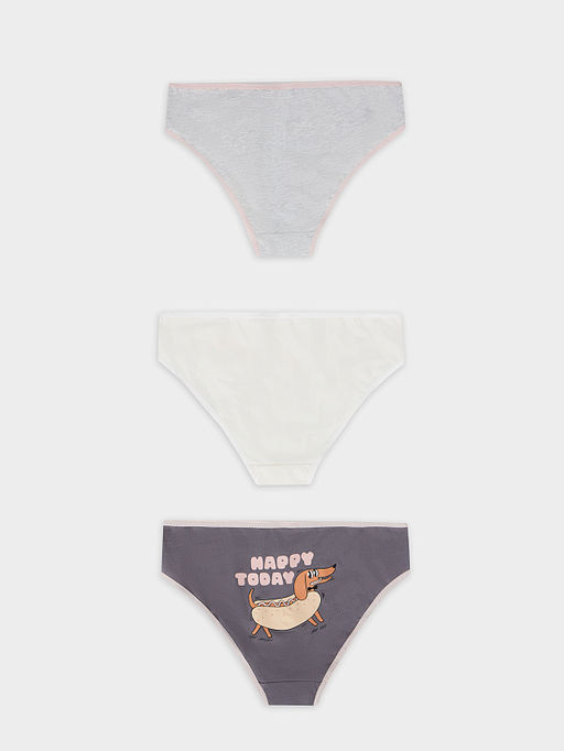 Трусы для девочек в наборе, 3 шт - Mark formelle фото 2