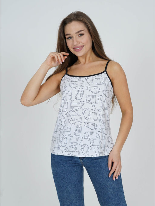 Фани топик женский (кошки ) - Lovetex фото 6