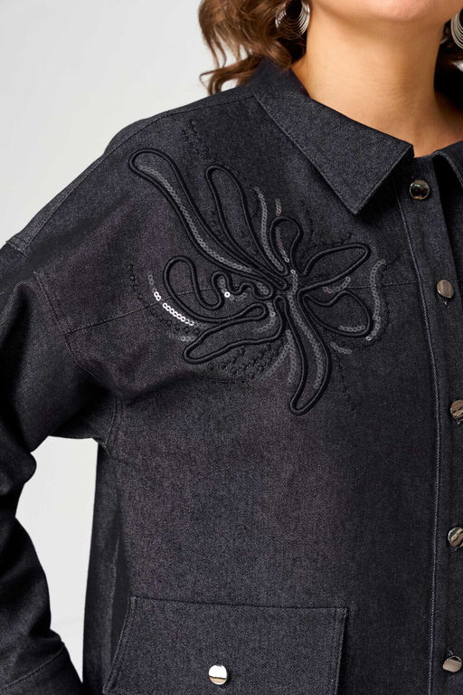 Костюм Асолия 1513 серый