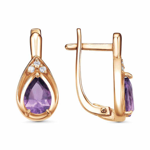 СЕРЬГИ 33116201Ам - Красная пресня фото 3