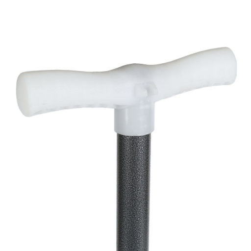 Насос напольный COMIRON MISTERY стальной цилиндр стальная складная ножка, ручка и основание литой PP пластик Presta-Schrader-Dunlop 11 бар, вес /уп20/ - Галеонтрейд фото 3