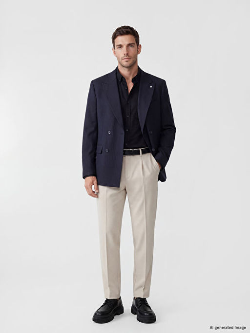 Regular Fit Erkek Blazer Ceket