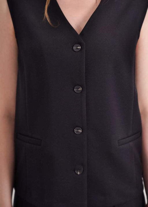 CLE Жилет жен. 156973/181вэ т.синий - Clever wear фото 4