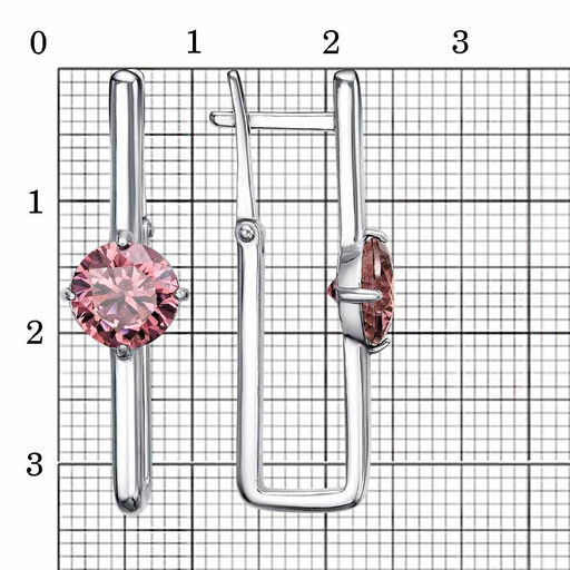 СЕРЬГИ 33814658Пл16 - Красная пресня фото 3