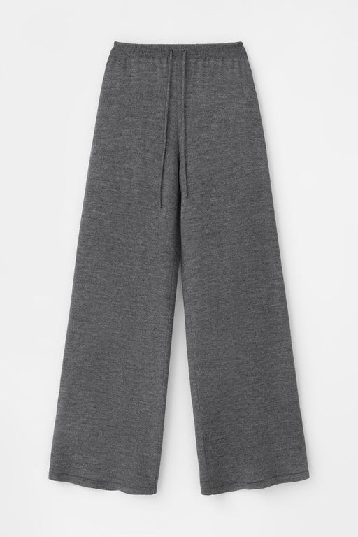 ЕВ 444/ш/тем.серый меланж брюки жен