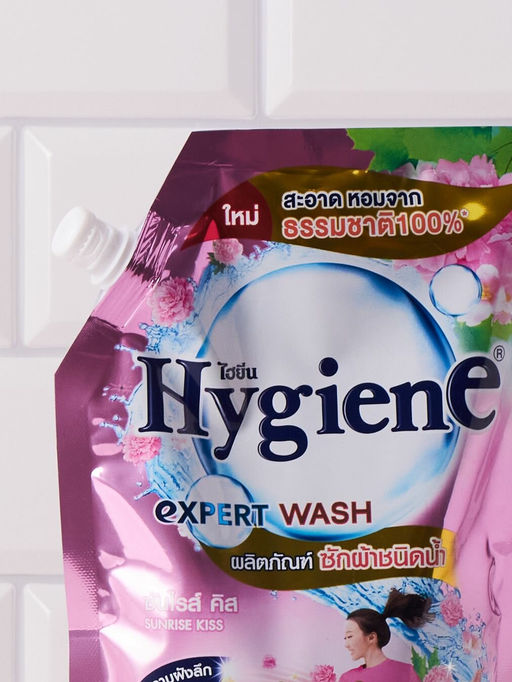 Гель д/тиркиКонцентрированный Парфюмированный Расцветный поцелуй HYGIENE 1400 мл  фото 4