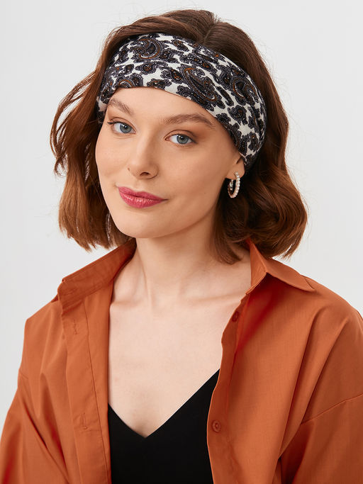 Большой, мягкий, тонкий и очень нежный двусторонний платок с рисунком. - Tantino фото 13