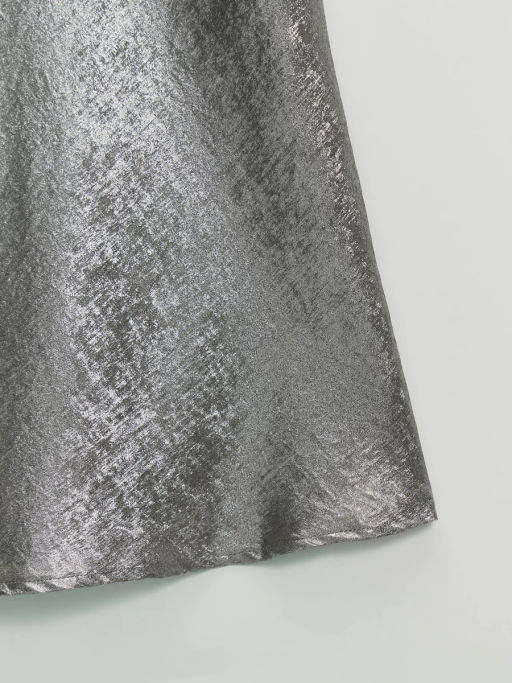 Юбка макси из блестящей ткани / Zarina