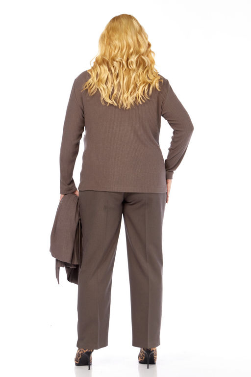 Костюм Элль стиль 2438 кофе  фото 2