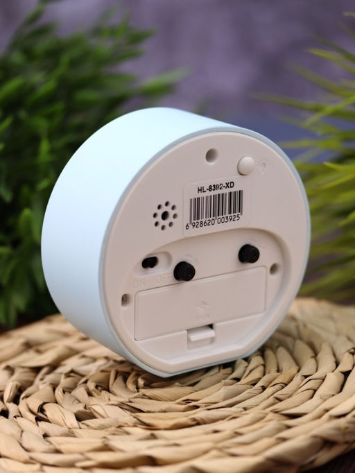 Часы-будильник Style, light blue