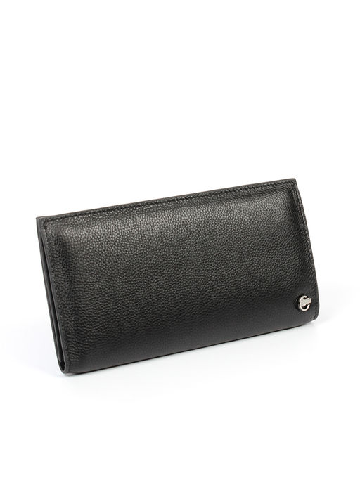 LACCOMA клатч 162-1-черный натуральная кожа фото 2