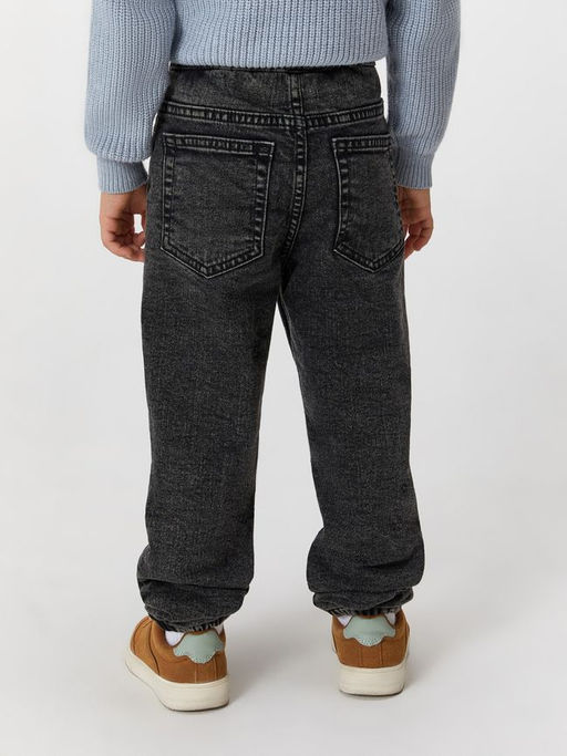 ACOOLA / Брюки джинсовые (утепленные) детские для мальчиков Gorman темно-серый  фото 5