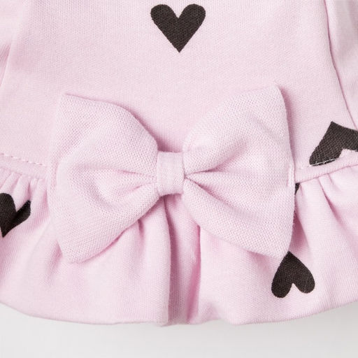 Панамка «Крошка Я. Сердечки», размер 44, розовая