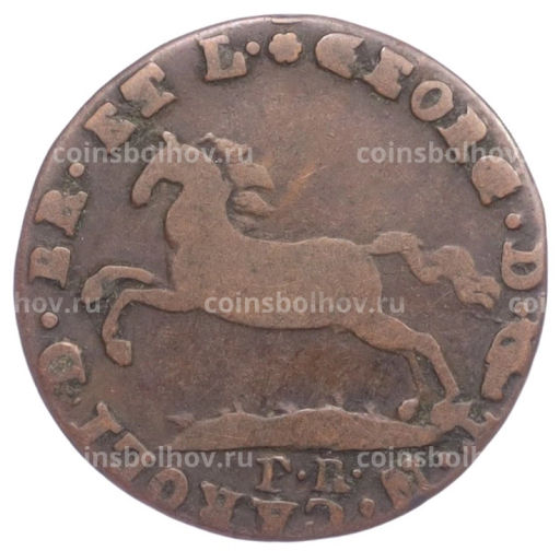 1 пфенниг 1818 года Брауншвейг и Ленебург-Вольфенбюттель