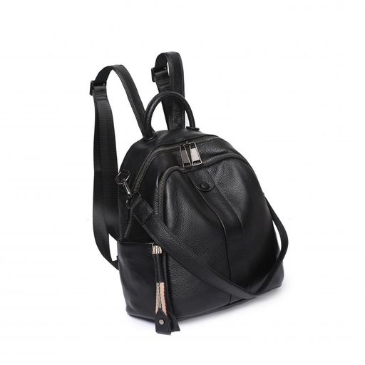 Женский рюкзак, кожа, MIRONPAN 83341 Черный  фото 4