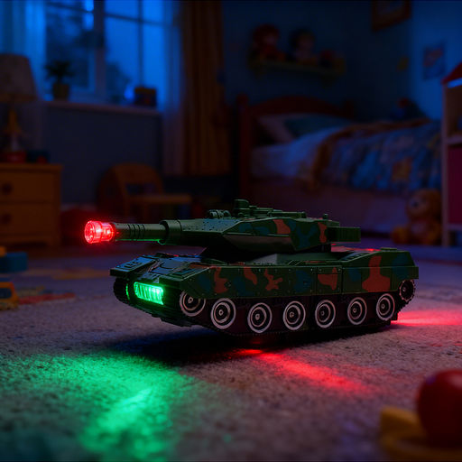 Танк "Робот-танк" на батарейках, в коробке