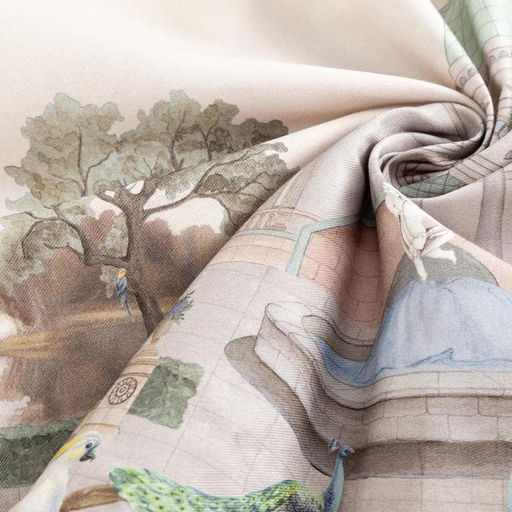 Скатерть Этель Райский сад d=220 +/- 3см  фото 9